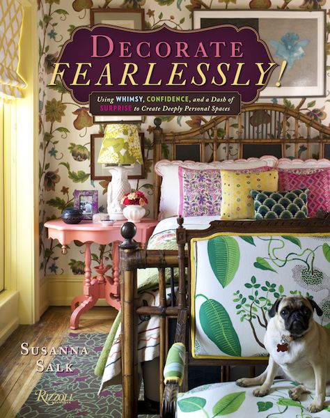 Spring Design books | Decorate Fearlessly Maximalist Interior Design, Books And Tea, Maximalist Interior, Maximalist Home, Bamboo Furniture, Maximalist Decor, Bohemian Interior, Bohemian Bedroom, Cheap Home Decor