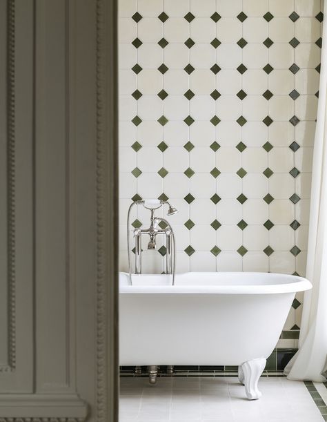 Lucy Montgomery, Paris Bathroom, Devon Devon, Reims France, Neoclassical Interior, Boys Bathroom, Bathroom Floor Tiles, Colonial House, House Bathroom