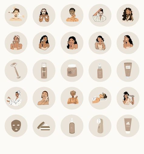 Cover Designs for Instagram Stories Story Highlights For Business, Esthetics Instagram Highlight, Spa Highlight Icons, Highlight Skincare Instagram, Beauty Cover Highlight Instagram, Esthetician Instagram Highlight Covers, Facial Highlight Cover Instagram, Self Care Cover Photos, Esthetician Highlight Covers