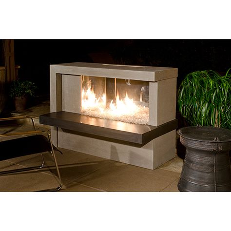 Stucco Outdoor Fireplace, Fireplace Styles, Wood Burning Insert, Propane Fireplace, Wall Mount Fireplace, Ventless Fireplace, Modern Flames, Outdoor Gas Fireplace, Linear Fireplace