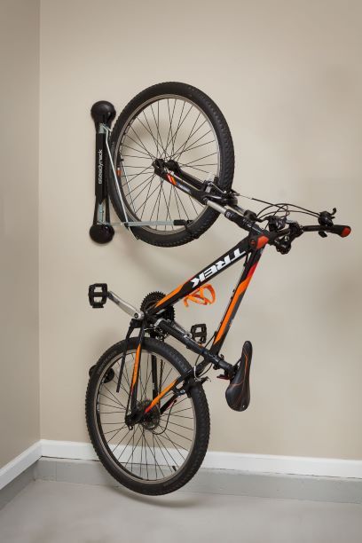 How many times has your bike fallen into your car? With the Steady Rack system, your bike is secure and your car is safe! Philadelphia Suburbs, Garage Clutter, Garage Organization Systems, Garage Wall Storage, Slatwall Accessories, Organization Systems, Garage Storage Solutions, Ellicott City, Custom Garages