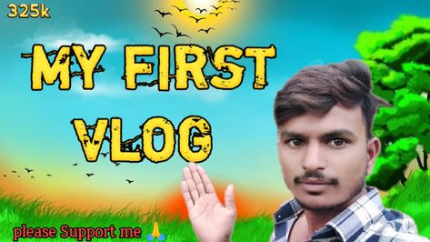 My first vlog My First Vlog, Vlog Video, Blog Backgrounds, Cute Backgrounds For Phones, Dj Remix, Background Wallpaper For Photoshop, Funny Short Clips, Be Positive, Landscape Background