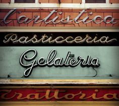 italian signage Villa Serbelloni, Vintage Brochure, Louise Fili, Italian Bar, Moodboard Inspiration, Illuminated Signs, Vintage Neon Signs, Retro Sign, Motivational Prints