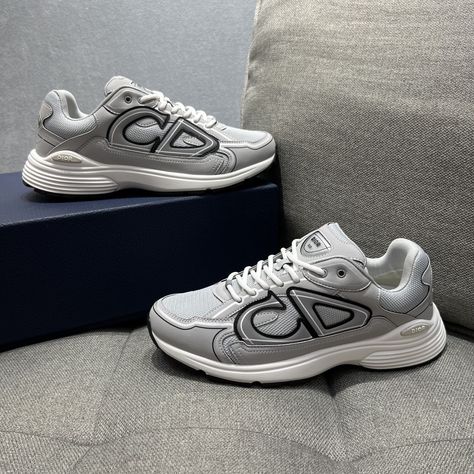 Christian Dior B23 Sneaker Grey For Men CD 3SN279ZRD_H868 Check more at https://luxurbags.com/products/chrstn-dr-b23-sneaker-grey-for-men-cd-3sn279zrd_h868/ Christian Dior Sneakers, New House Essentials, Dior B30, Christian Dior Shoes, Dior Women, Dior Sneakers, Dior Shoes, Sneakers Grey, White Mesh