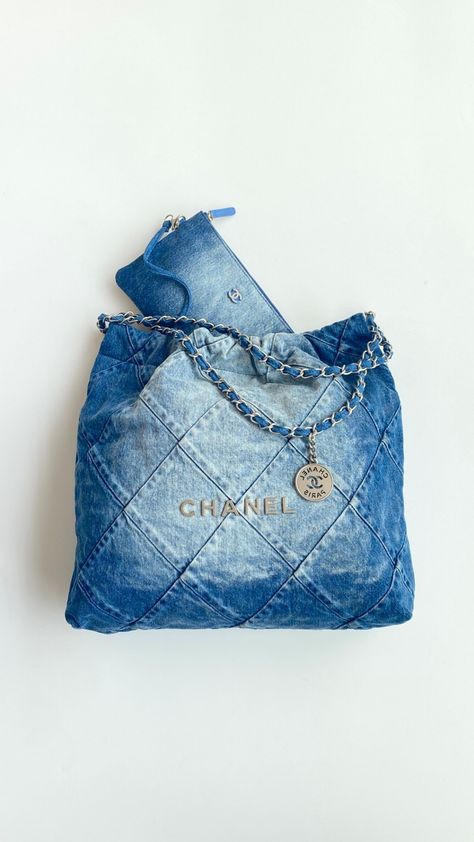 Chanel Denim Bag, Kpop Photocard Binder, Retro Notebook, Photocard Binder, Chanel Jeans, Chanel Denim, Collect Book, Kpop Photocard, Bag Obsession