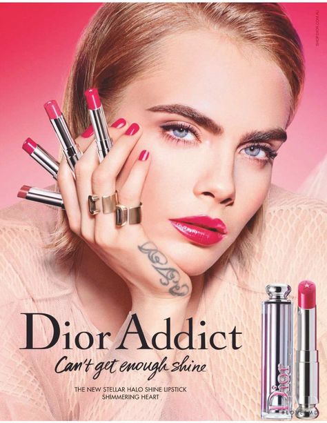 Cosmetics Ads, Makeup Advertisement, Carnival Row, Christian Dior Addict, Fashion Advertisement, Lipstick Ad, Dior Cosmetics, Cosmetic Brands, Glam Wedding Makeup