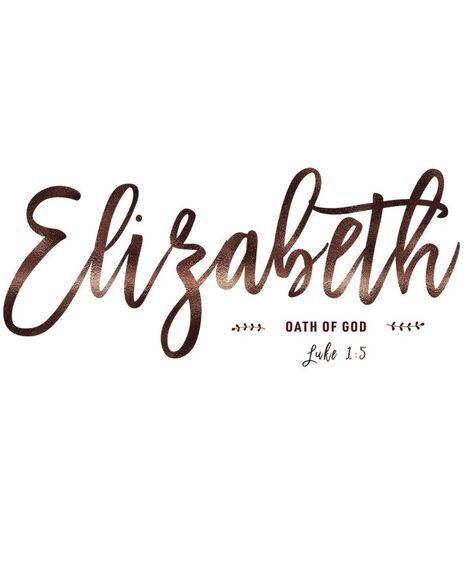 Elizabeth Name Meaning, Quotes For Background, K Baby Names, Angel Names, Christian Baby Names, Letter Drawings, Tattoo Cursive, Elizabeth Name, Job Teacher