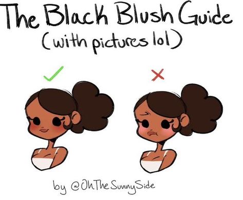 Tips For Drawing, رسم كاريكاتير, Draw Tutorial, How To Apply Blush, Blush On, Art Tools Drawing, Poses References, Figure Drawing Reference, Cute Art Styles