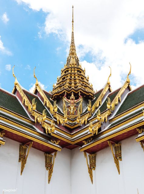 Buddha Thailand, Thailand Temple, Thai Architecture, Buddhist Architecture, Architecture Decoration, Thailand Art, Asian Architecture, Temple Architecture, Architecture Concept