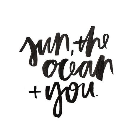 @inkaknight Ocean Vibes Quotes, Quotes Sea Inspirational, Ocean Sayings Short, Inspiration Jar, Seaside Quotes Thoughts, Sailor Quotes Sea, Beach Typography, Island Quotes, Anna Miller