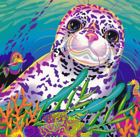 seal Filthy Frank Wallpaper, Lisa Frank Stickers, Lisa Frank, Arte Animal, 90s Kids, Coral Reef, 5d Diamond Painting, Painting Kits, Diamond Painting