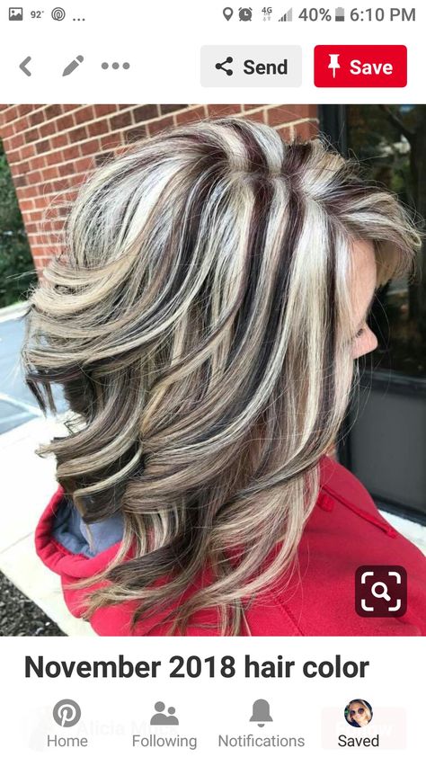 Blonde Hair Color Ideas For Fall, Blonde Hair Color Ideas For Fall Winter Medium Lengths, Chunky Hair Color, Chunky Lowlights For Blondes, Fall Hair Colors For Blondes Low Lights, Chunky Colored Highlights, Fall Hair Ideas For Blondes, Blonde Hair Color Ideas For Fall Winter, High And Low Lights Hair Blonde