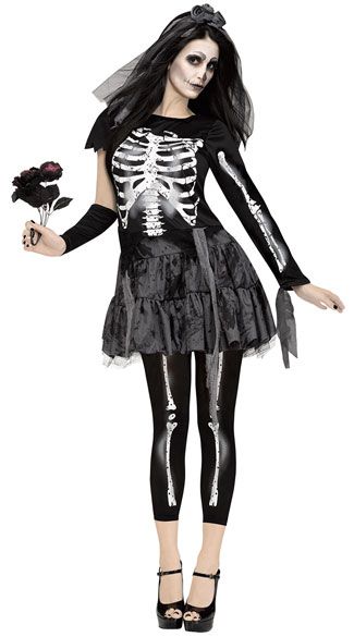 Flirty Skeleton Bride Costume, Sexy Skeleton Costume, Skeleton Bride Costume Skeleton Bride Costume, Bonnie Costume, Skeleton Bride, Halloween Costumes For Sale, Ghost Bride, Bride Costume, Skeleton Costume, Costume Store, Fantasias Halloween