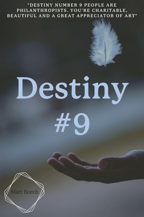 Destiny number 9 means you will fulfil your dreams by improving as a person and focusing on embellishing the world around you. Discover how this will affect your career and relationships here. #numerology #destiny #spirituality #mysticism Destiny Meaning, Numerology 9, Life Path Number 7, Aries Sun, Destiny Number, Queen Wedding, Soulmate Signs, Number Value, Expression Number