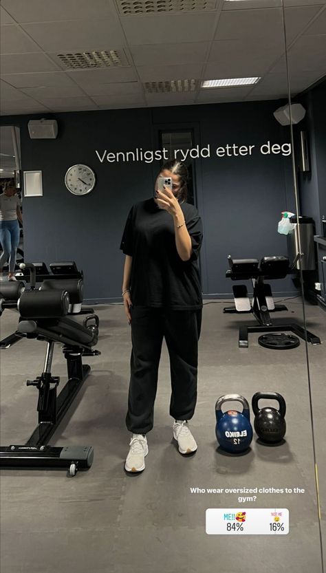 Gym Wear Oversized, Gym Fits Oversized, Gym Fits Aesthetic Oversized, Outfit Gym Oversize, Modest Gym Wear, Lin Qiunan, Modest Gym, Hijab Hipster, Modest Gym Outfit