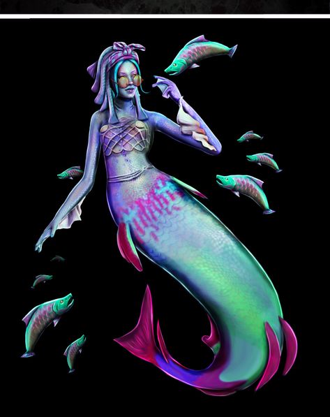 An edited Parrotfish Mermaid, created in The Sims 4 for the Mermay CAS Challenge, including all relevant custom content (CC) links in the lookbook. Cc Top, Cas Challenge, Mermaid Top, Mermaid Outfit, Sims 4 Collections, Hair Bangs, Eyes Lips, Sims 4 Custom Content, Mermaid Tail