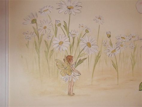 Fairy Mural, Woodland Mural, Fairytale Bedroom, Fairy Bedroom, Fairy Nursery, Fairy Room, Princess Bed, Murals For Kids, Bedroom Murals