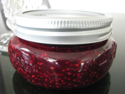 I often use currants instead of pectin in making jams. They add a lively tang and ensure the jam sets beautifully, especially since I use as little sugar as I can get away with. Use red currants and red raspberries together, or black currants with black raspberries.