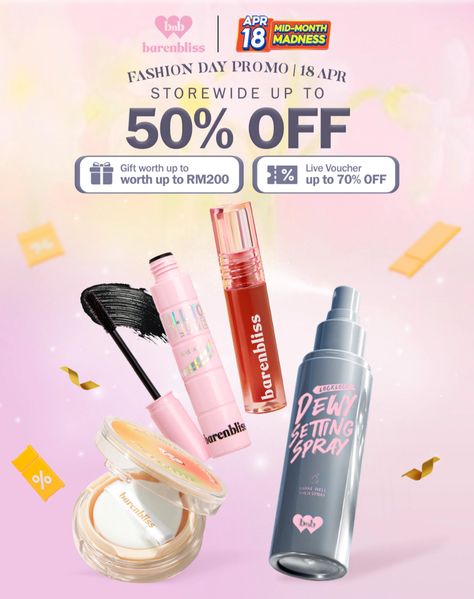 barenbliss Official Store Online, April 2024 | Shopee Malaysia Ads Inspiration, Promo Poster, Story Ig, Shopee Malaysia, Poster Ads, April 2024, Market Place, Design Inspo, Stay Tuned