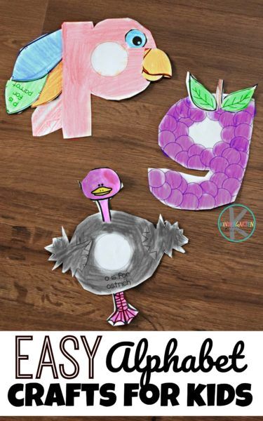 EASY Alphabet Crafts for Kids - just print free alphabet printable,, color, cut, and paste! Such a fun way for preschool, pre k, and kindergarten students to work on letter recognition with lower case letters #alphabet #lowercaseletters #alphabetcrafts #craftsforkids #toddler #Preschool #kindergarten Crafts Kindergarten, Abc Activity, Bee Template, Free Alphabet Printables, Alphabet For Toddlers, Alphabet Letter Crafts, Kindergarten Colors, Winter Activities Preschool, Alphabet Worksheets Kindergarten