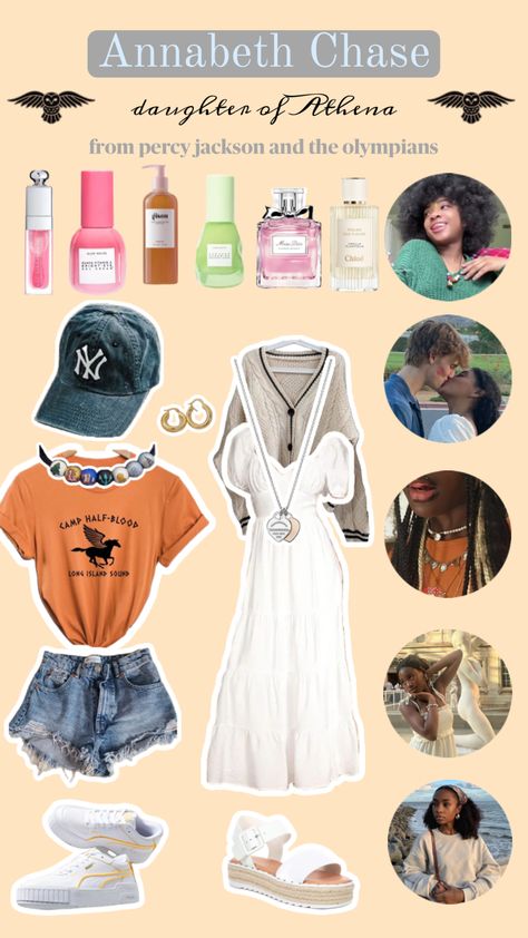 #annabethchase #leahsavajeffries #annabethchaseaesthetic #annabethchaseoutfit #comp Annabeth Chase Outfit, Annabeth Chase Aesthetic, Athena Aesthetic, Athena Goddess Of Wisdom, Percy Jackson Outfits, Modern Fashion Outfits, Acting Auditions, Athena Goddess, Annabeth Chase