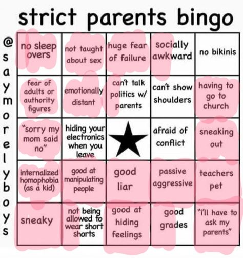 Strict Parents, Relatable Stuff, Being Good, Parenting Humor, Bingo, Parenting, Feelings