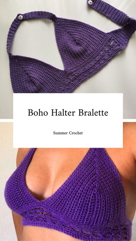 Crochet Bralette Pattern Free, Crochet Top Pattern Summer, Crochet Mesh Top, Crochet Bralette Pattern, Learn Crochet, Bralette Pattern, Crochet Summer Dresses, Crochet Bra, Crochet Curtains