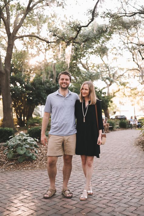 Savannah Georgia Outfit Spring, Sightseeing Outfit, Tuckernuck Dress, Georgia Style, Kelly In The City, Visit Savannah, Forsyth Park, City Lifestyle, Savannah Georgia