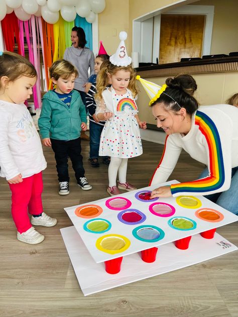 Indoor Toddler Birthday Games, Toddler Birthday Party Games Indoor, Two Year Old Party Games, Birthday Games For Toddlers, 3rd Birthday Activities, Kids Birthday Activities Indoor, Preschool Birthday Party, Toddler Games For Birthday Party, Birthday Party Games For Toddlers