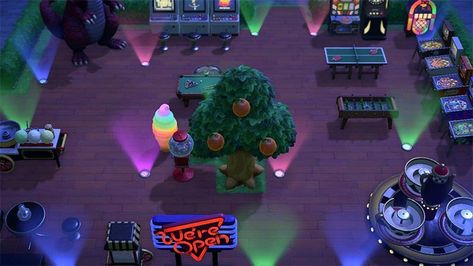 15 Simple & Easy Island Ideas For Animal Crossing: New Horizons – FandomSpot Arcade Ideas, Ideas Animal Crossing, Arcade Room, Animal Crossing Wild World, Qr Codes Animal Crossing, Acnh Ideas, Animal Crossing Villagers, Animal Crossing Pocket Camp, New Animal Crossing