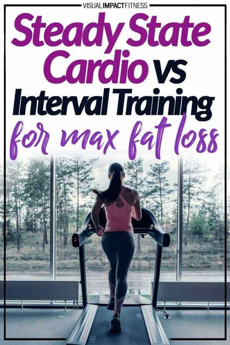 I have actually been guilty in the past of not giving steady state cardio any respect. I am a big believer in high intensity interval training due to the fact that it is exceptionally reliable at burning body fat. I LOVE high intensity interval training. It is fast and gets results, however clearly steady state cardio has fantastic advantages as well. In this short article, I will discuss integrating the two to make the most of weight loss. via @rustymoore Types Of Cardio Exercises, Cardio For Fat Loss, Steady State Cardio, Types Of Cardio, Cardio Exercise, Best Cardio, Body Motivation, High Intensity Interval Training, Interval Training