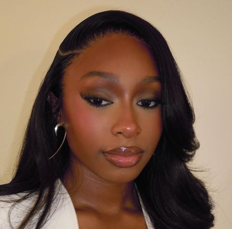 90s Makeup Look, Ethereal Makeup, Cute Makeup Looks, Glamour Makeup, Dark Skin Makeup, Makeup For Black Women, Makeup Pictures, Gorgeous Makeup, Glam Makeup