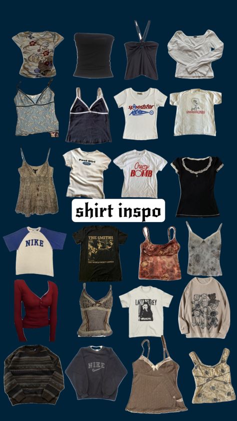 #top #shirt #shirts #tops #vintage #thrift #y2k #grunge #thrifted #fashion #inspo #topinspo #shirtinspo #vibes Thrift Store Clothes Aesthetic, How To Thrift, Thrifting Outfits Ideas, Thrift Shirts, Thrifting Outfits, Thrifting Aesthetic, Thrift Ideas, Bad Outfits, Thrift Y2k