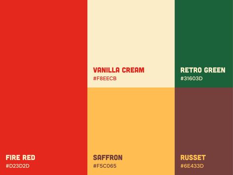 Home / X Vintage Branding Design Color Palettes, Red Green Interior, Camp Color Palette, Compost Poster, Sun Color Palette, Vintage Branding Design, Red Color Pallets, Colour Dictionary, Vintage Color Palette