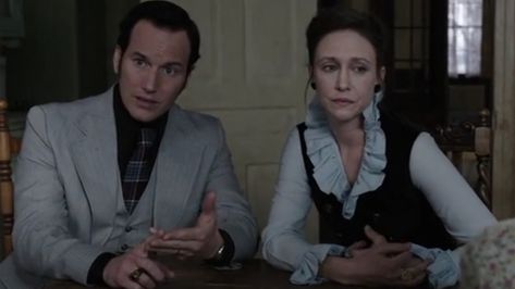 Ed And Lorraine Warren Matching Pfp, Ed And Lorraine Warren The Conjuring, Lorain Warren, The Conjuring Aesthetic, Conjuring Aesthetic, The Conjuring 2013, Vera Farmiga And Patrick Wilson, X Lorraine, Conjuring Film