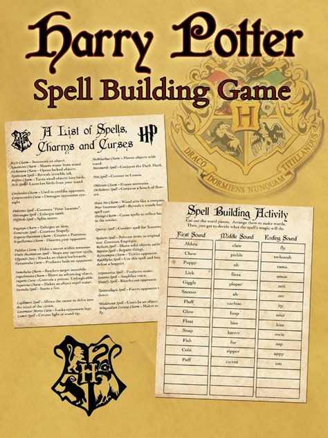 Free Harry Potter Spells Printable Game and Wand Tutorial Wand Tutorial, Harry Potter Classes, Harry Potter Activities, Harry Potter Day, Classe Harry Potter, Harry Potter School, Harry Potter Owl, Harry Potter Bday, Harry Potter Classroom