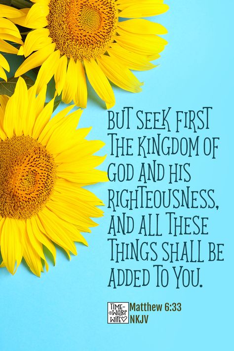 Encouragement Bible Verses, Seek First The Kingdom, Marriage Prayers, Matthew 6 33, Beautiful Scripture, Kingdom Of God, God Love, Ministry Ideas, Quotes Bible