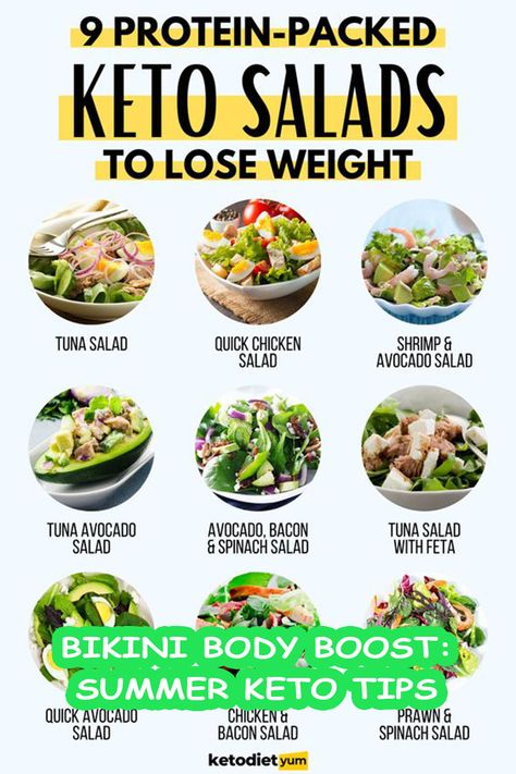 Get ahead on your summer body goals with our Summer Keto diet plan! Lose weight fast and feel fabulous by the beach! 🌞💪 #KetoMagic #SummerSlimSecrets Keto Salad Recipes, Lean Meal Plan, Keto Salads, Keto Salad, Best Diet Foods, 120 Pounds, Low Carb Salad, Best Fat Burning Foods, Ketogenic Diet Meal Plan