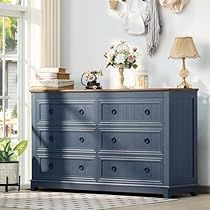 Navy Blue Refinished Furniture, Design Tv Stand, Tv Stand Rustic, Built In Dresser, Blue Dresser, Design Tv, Dresser For Bedroom, Drawers Dresser, Bedroom Sideboard