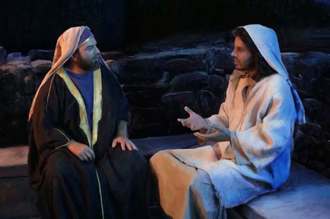 Who was Nicodemus in the Bible? | Bibleinfo.com Bible Genealogy, Free Bible Study, Bible Study Guide, Free Bible, Bible Lessons, Second Chance, Study Guide, The Bible, At Night