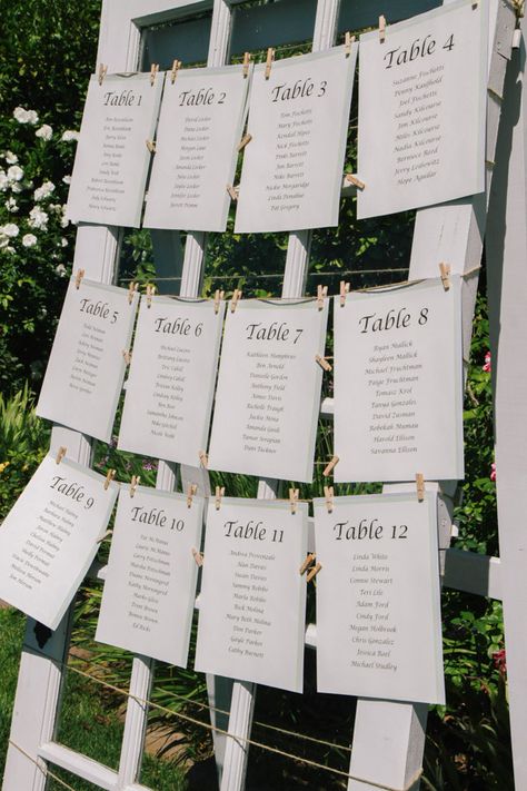 White Window Frame Seating Chart Display Seating Chart Window, Frame Seating Chart, Seating Chart Display, Wedding Seating Chart Display, Wedding Window, Az Wedding, Samantha Wedding, Table Seating Chart, Party Seating