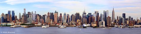 New York City Skyline Panorama Skylight Architecture, Brantford Ontario, Building Photography, New York City Skyline, Empire State Of Mind, Nyc Skyline, I Love Ny, Dream City, Concrete Jungle