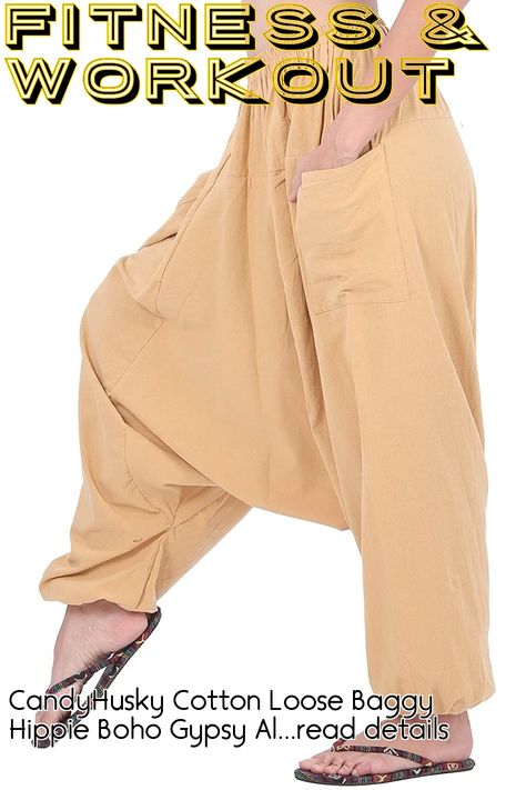 CandyHusky Cotton Loose Baggy Hippie Boho Gypsy Aladdin Yoga Harem Lounge Pants #womenyogapants Boho Yoga Pants, Yoga Pants Women, Baggy Pant, Aladdin, Yoga Pants, Mens Pants, Harem Pants, Khaki Pants, Hippie Boho