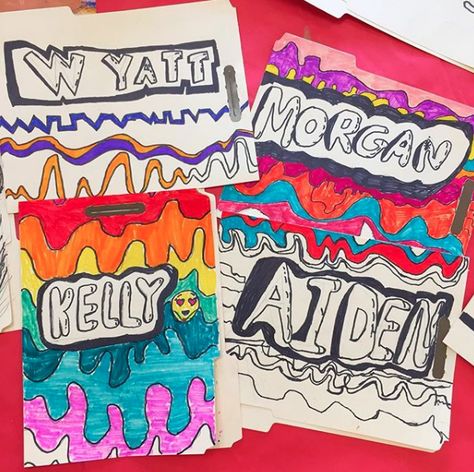 Cassie Stephens: In the Art Room: Sketchbook Covers Sketchbook Cover Ideas, Kids Sketchbook, Cassie Stephens, School Art Activities, Creative Book Covers, Fall Art Projects, Outfit Photos, 5th Grade Art, Sketchbook Cover