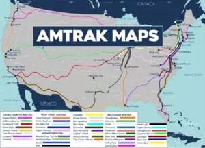 Amtrak Map and Route Guide | Grounded Life Travel Amtrak Travel, Cross Country Training, California Zephyr, Lake Pontchartrain, Train Trip, Amtrak Train, Train Route, Route Map, Train Car