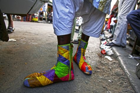 The roots of fashion and spirituality in Senegal's Islamic brotherhood, the Baye Fall Baye Fall, Children In Africa, Loose Fitting Pants, Haute Couture Fashion, Fall Shoes, The Roots, Washington Post, African Fabric, West Africa