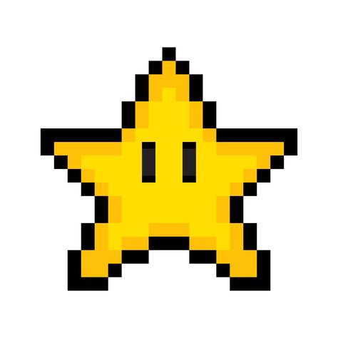 Mario Tattoo, Mario Star, Star Pillow, Star Cushion, Instagram Editing Apps, Doodle Tattoo, Cool Presents, Youtube Design, Super Mario Art