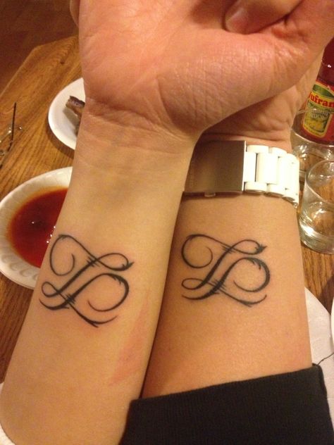 our couple tattoo, L & J-would like to do this with T & J J And L Tattoo Letter, Tattoos Unique Meaningful, Letter L Tattoo, Letter J Tattoo, Animal Lover Tattoo, Small Letter Tattoo, Inspiring Tattoos, Couple Tattoos Unique Meaningful, Couple Tattoos Love