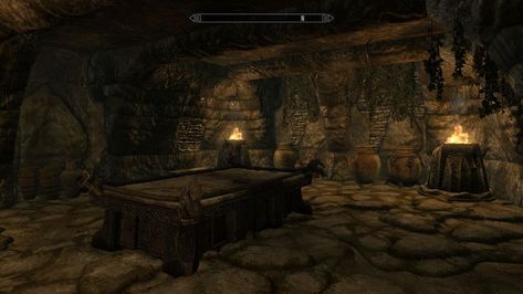 dark skyrim dungeon art with brazers Dungeon Art, Labyrinth Game, Skyrim, Labyrinth, Dark Fantasy, Mood Board, Art