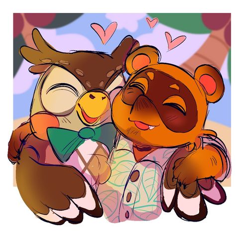 Animal Crossing Tom Nook Fanart, Animal Crossing Ship Fanart, Tom Nook Fanart, Animal Crossing Ships, Animal Crossing Cute, Animal Crossing Tom Nook, Cute Animal Crossing, Fluffy Art, Competition Board